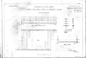 Drawing 19 Lochearnhead and Comrie Railway Bridge over public road to Craggish Drawing 19 Lochearnhead and Comrie Railway Bridge over public road to Craggish