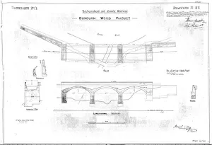 Drawing 26 Lochearnhead and Comrie Railway Dundurn Wood viaduct Drawing 26 Lochearnhead and Comrie Railway Dundurn Wood viaduct