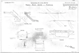 Drawing 29 Lochearnhead and Comrie Railway Public road bridge at Tynreoch Drawing 29 Lochearnhead and Comrie Railway Public road bridge at Tynreoch