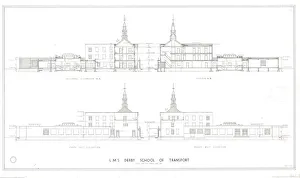 LMS Derby School of Transport Internal Elevations LMS Derby School of Transport Internal Elevations