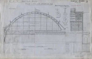 Kings Cross Print: Great Northern Railway Roof Renewal
