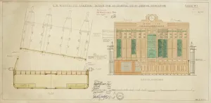 Waterloo Station Prints: Print of Waterloo Station Mechanical Train Arrival Indicator Design
