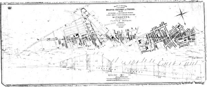 Plan and Section of an intended Branch Railway and Tunnel from the Liverpool Plan and Section of an intended Branch Railway and Tunnel from the Liverpool