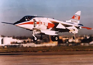 Military Aviation Technology Prints: AV-8B Prototype