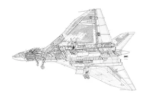<b class=qtipBold><figcaption>Avro Vulcan B1 Cutaway Drawing</figcaption></b><br><em>© Flightglobal</em> Avro Vulcan B1 Cutaway Drawing