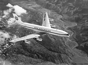 Boeing Gallery: Boeing 707-120 first 707 for Pan-Am
