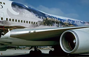 Boeing 747 Gallery: Boeing 747-400 Air New Zealand in special Lord of the Rings livery