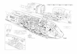 Images Dated 29th March 2011: British Rail Advanced Passenger Train Cutaway Drawing