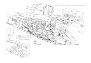 Images Dated 29th March 2011: British Rail Advanced Passenger Train Cutaway Drawing