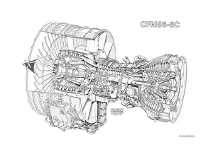 <b class=qtipBold><figcaption>CFM56-5C Cutaway Drawing</figcaption></b><br><em>© Flight Global 2009 - All Rights Reserved</em> CFM56-5C Cutaway Drawing