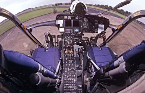 Cockpit of MD902 Explorer helicopter of Lincs & Notts air ambulance Cockpit of MD902 Explorer helicopter of Lincs & Notts air ambulance