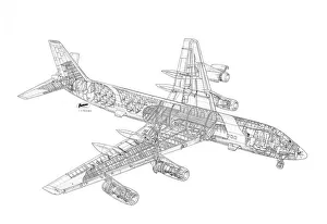 <b class=qtipBold><figcaption>Convair CV-990 Cutaway Drawing</figcaption></b><br><em>© Flightglobal</em> Convair CV-990 Cutaway Drawing