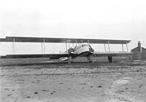 <b class=qtipBold><figcaption>Farman Goliath</figcaption></b><br>Farman, Goliath, Waddon, UK, 1920, 1920s, Historical, Civil, Airliner, Ground, 3/4, Front<br><em>© Flight Global 2009 - All Rights Reserved</em> Farman Goliath