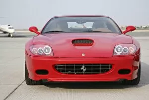 Images Dated 19th November 2005: Ferrari car at Dubai Airshow 2005