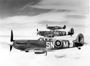 Print of Supermarine Spitfire MKVB Formation
