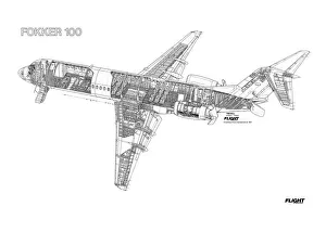 <b class=qtipBold><figcaption>Fokker 100 Cutaway Drawing</figcaption></b><br><em>© Flightglobal</em> Fokker 100 Cutaway Drawing