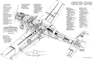 <b class=qtipBold><figcaption>Grob G115 Cutaway Poster</figcaption></b><br><em>© Flightglobal</em> Grob G115 Cutaway Poster