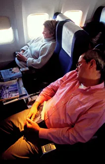 <b class=qtipBold><figcaption>Interiors: Asleep Pax</figcaption></b><br>sleeping pax Icelandair B727/2 Hoare<br><em>© Flight Global 2009 - All Rights Reserved</em> Interiors: Asleep Pax