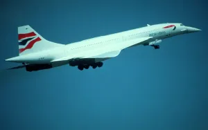 British Airways Concorde Print