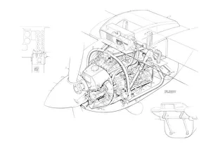 Pilatus Britten Norman BN-2T - Allison 250B 17C Cutaway Drawing Pilatus Britten Norman BN-2T - Allison 250B 17C Cutaway Drawing