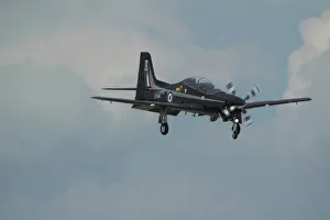<b class=qtipBold><figcaption>RAF Tucano</figcaption></b><br>Tucano TMk1 ZF-144 of CFS (T) sqn RAF linton -on - ouse displaying at RAF Waddington airshow press day.<br><em>© ian loasby@onetel.com</em> RAF Tucano