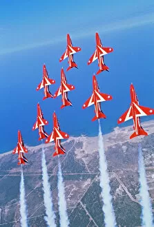 Images Dated 20th March 2006: Red Arrows formation