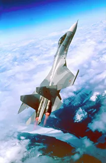 <b class=qtipBold><figcaption>Sukhoi SU27</figcaption></b><br>su27 flanker russian af simosne<br><em>© Flight Global 2009 - All Rights Reserved</em> Sukhoi SU27