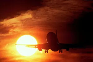 Boeing 737 Collection: Sunset: Boeing 737