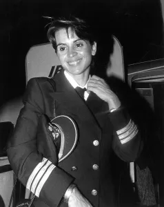Boeing 747 Prints: First Woman Pilot at Iberia Boeing 747 Print