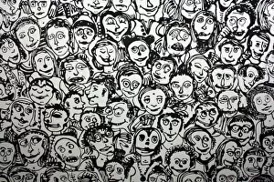 Images Dated 19th June 2011: A sea of faces