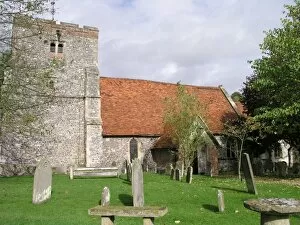 Images Dated 24th June 2009: St Mary, Turville, Buckinghamshire