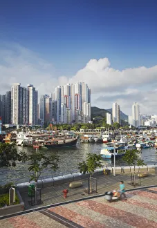 Aberdeen Harbour, Aberdeen, Hong Kong, China Aberdeen Harbour, Aberdeen, Hong Kong, China
