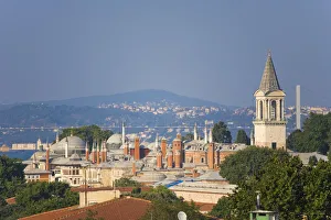 Aerial view of Topkapi Palace, Istanbul, Turkey Aerial view of Topkapi Palace, Istanbul, Turkey