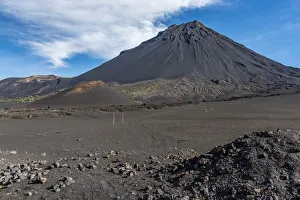 africa, Cape Verde, Fogo. A view of the volcano africa, Cape Verde, Fogo. A view of the volcano