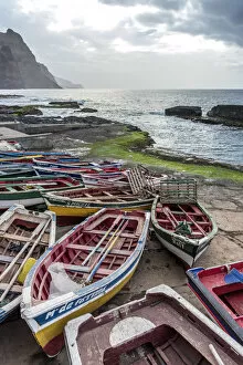 Ponta do Sol Gallery: africa, Cape Verde, Santo Antao. harbour of ponta do sol