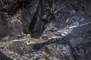 Ponta do Sol Gallery: africa, Cape Verde, Santo Antao. The coastal path