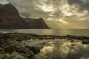 Ponta do Sol Gallery: Africa, Cape Verde, Santo Antao. Sunset in Ponta do Sol