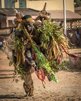 Bissau Collection: Africa, Guinea Bissau, Bijagos Islands. The carnival in Bubaque