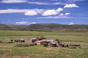 Maseru Collection: Africa, Southern Africa, Maseru District, Lesotho, Semonkong, landscape