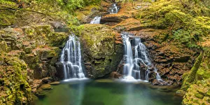 Akame Shijuhachi-taki Nabari Waterfall, Mie Prefecture, Japan Akame Shijuhachi-taki Nabari Waterfall, Mie Prefecture, Japan