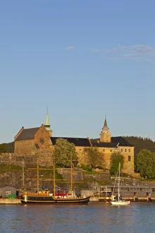 Akershus fortress & harbour, Oslo, Norway Akershus fortress & harbour, Oslo, Norway