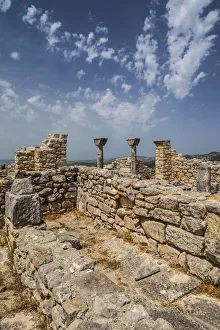 Albania, Ballsh, ruins of the Illyrian city of Byllis, 4th century BC, The Cathedral Albania, Ballsh, ruins of the Illyrian city of Byllis, 4th century BC, The Cathedral