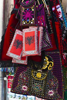 Albania, Gjirokastra, Albanian souvenirs Albania, Gjirokastra, Albanian souvenirs