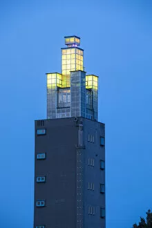 Albinmuller-Turm, Magdeburg, Saxony-Anhalt, Germany