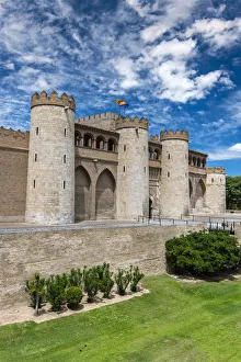 Aljaferia Palace, Zaragoza, Aragon, Spain Aljaferia Palace, Zaragoza, Aragon, Spain