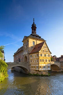 Images Dated 5th August 2018: Altes Rathaus (Old Town Hall), Bamberg (UNESCO World Heritage Site), Bavaria, Germany