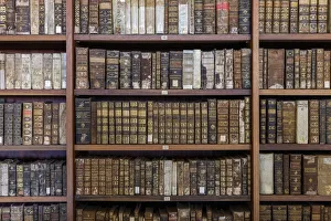 Ancient books in Biblioteca Joanina (Joanine Library), University of Coimbra, Coimbra Ancient books in Biblioteca Joanina (Joanine Library), University of Coimbra, Coimbra