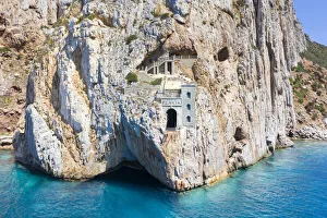 The ancient Porto Flavia mine, Porto Flavia, Sulcis Iglesiente, Sardegna, Italy The ancient Porto Flavia mine, Porto Flavia, Sulcis Iglesiente, Sardegna, Italy