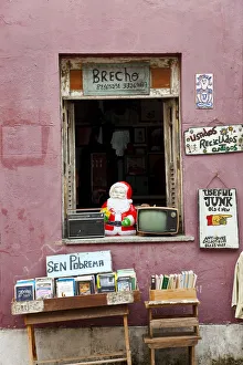 Antique and junk shop, Salvador, Bahia, Brazil Antique and junk shop, Salvador, Bahia, Brazil