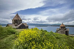 Caucasus Collection: Armenia, Lake Sevan, Sevan, Sevanavank Monastery, church exterior